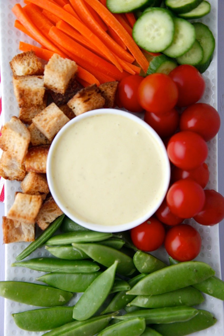 Classic Caesar Dressing from Weelicious