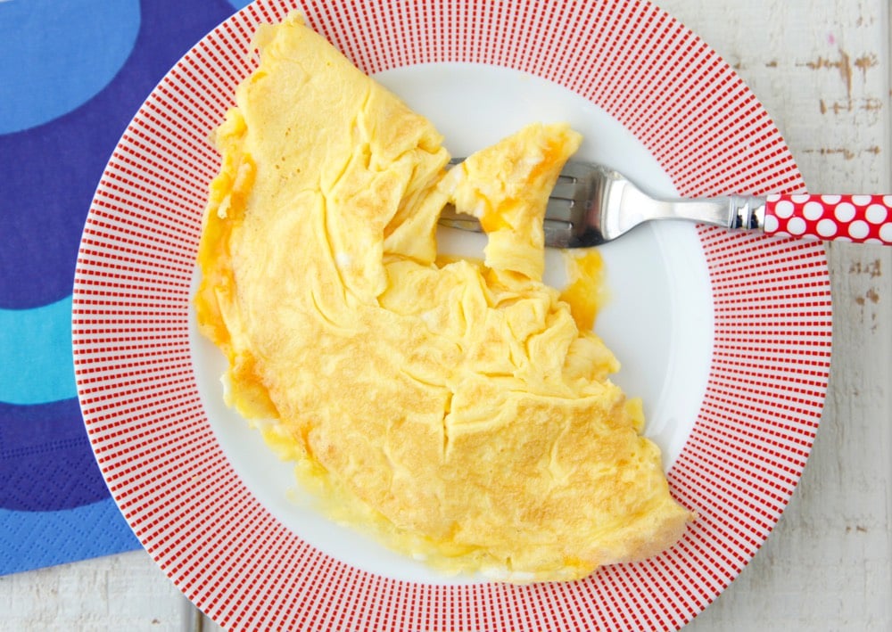 How To Make A Fluffy Omelette Video Weelicious