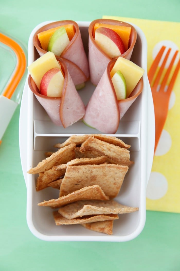 Apple Cheese Wraps from Weelicious