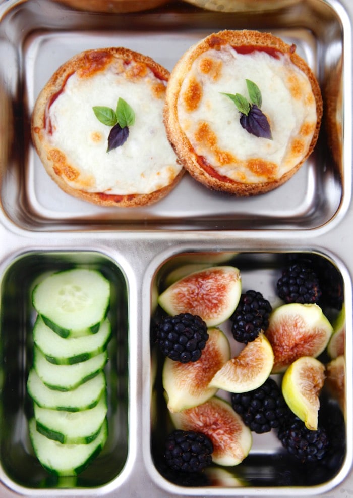 English Muffin Pizza from Weelicious
