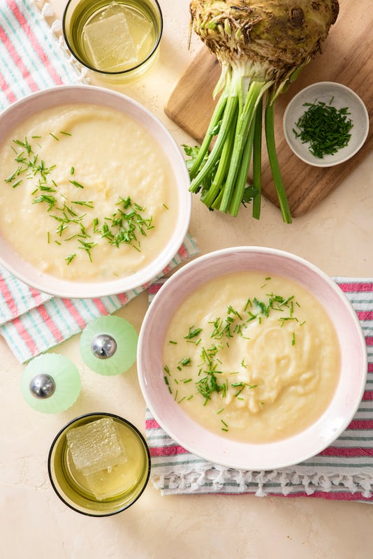 Celery Root Soup from Weelicious.com