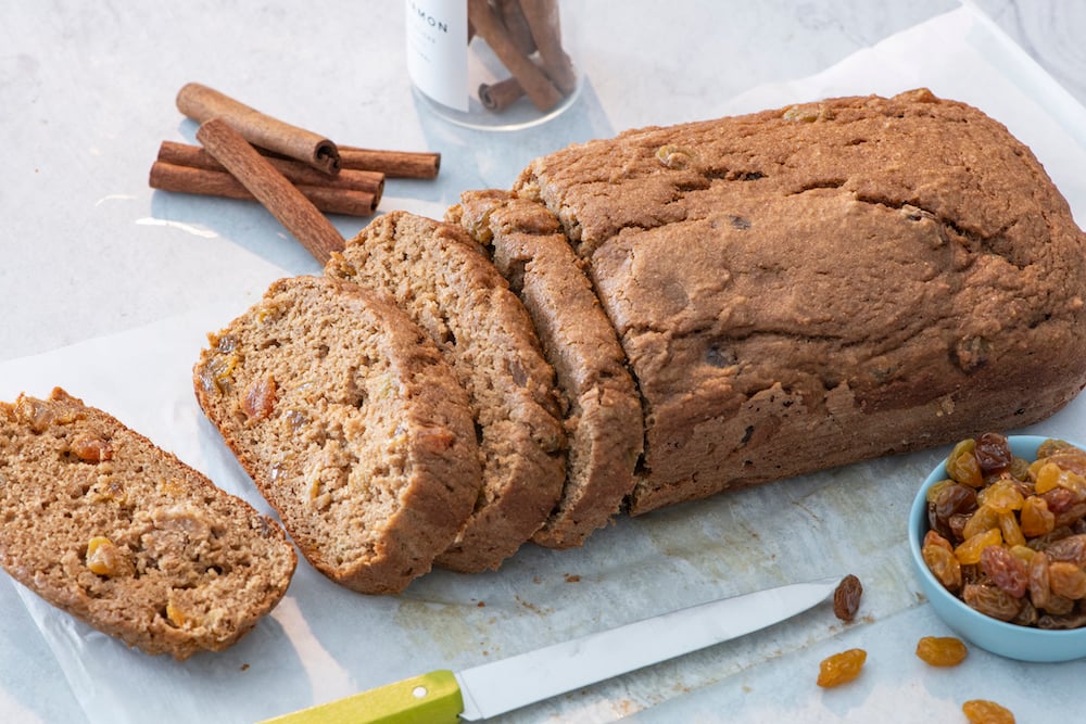 Cinnamon Raisin Quick Bread Weelicious