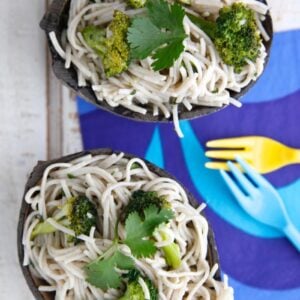 Coconut Soba Noodles from Weelicious