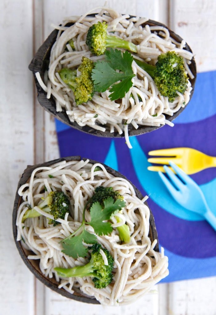 Coconut Soba Noodles from Weelicious