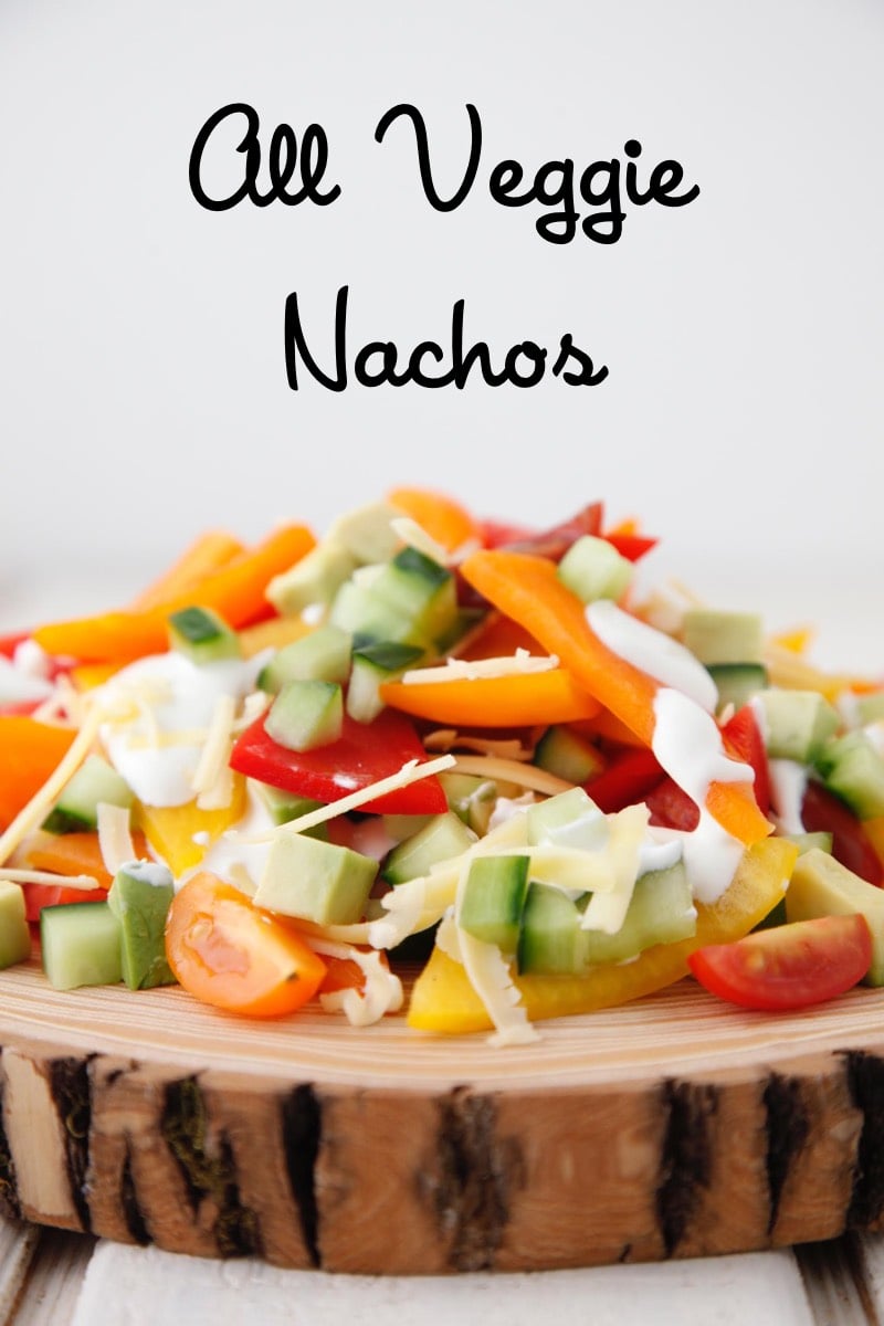 All Veggie Nachos from Weelicious