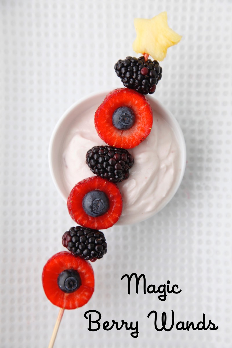 Magic Berry Wands from Weelicious