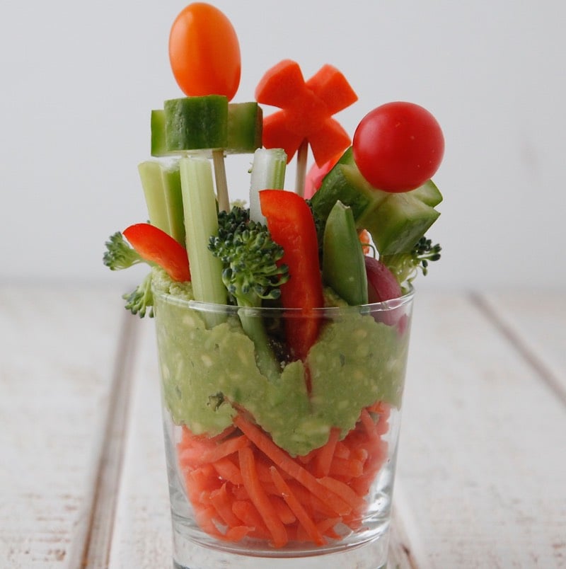 Veggie Garden Cups from Weelicious