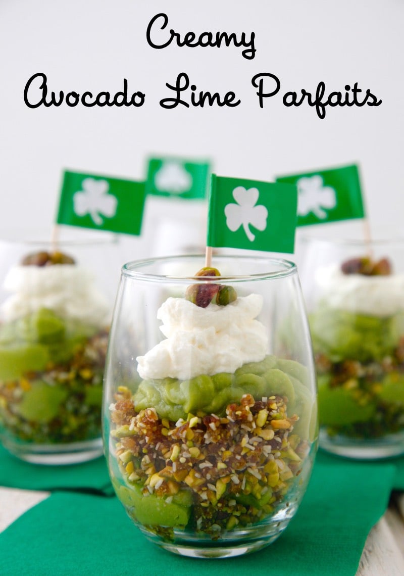 Creamy Avocado Lime Parfaits from Weelicious