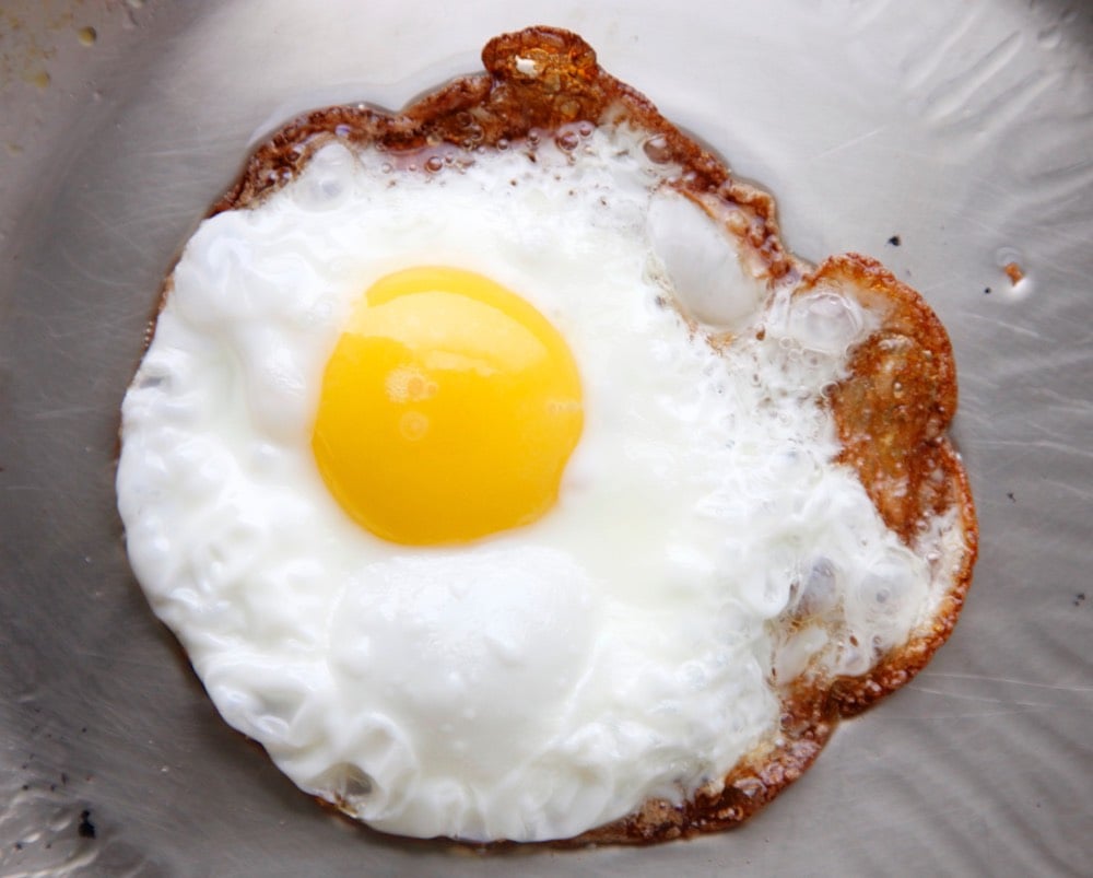 Crispy Fried Egg - Weelicious