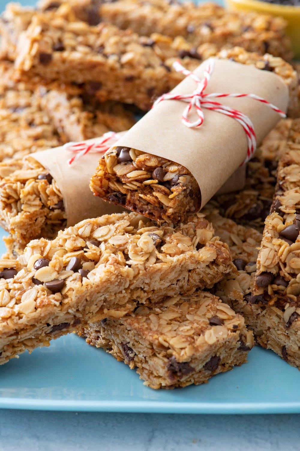 Chocolate Chip Granola Bars for easy breakfasts