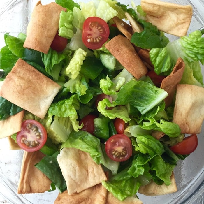 Fattoush Salad from weelicious.com