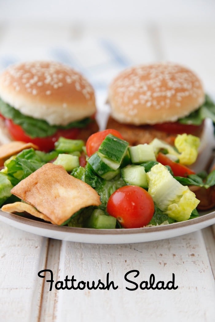 Fattoush Salad from weelicious.com