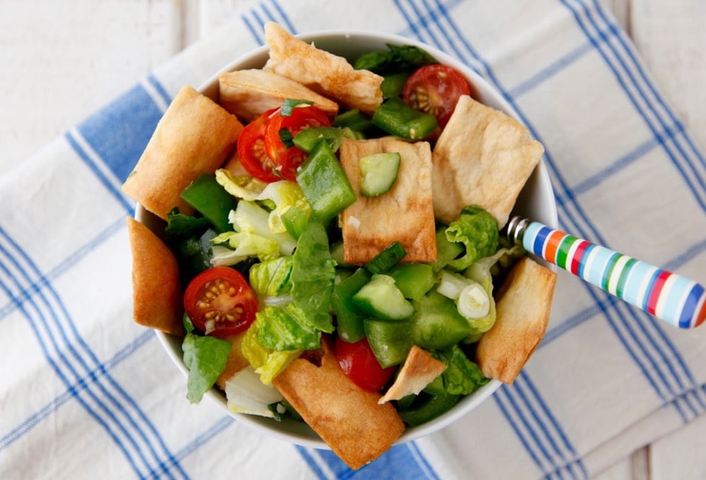 Fattoush Salad from weelicious.com