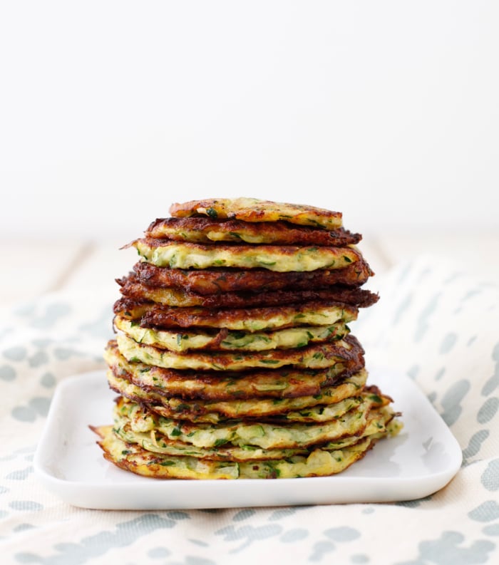 Zucchini Latkes from weelicious.com