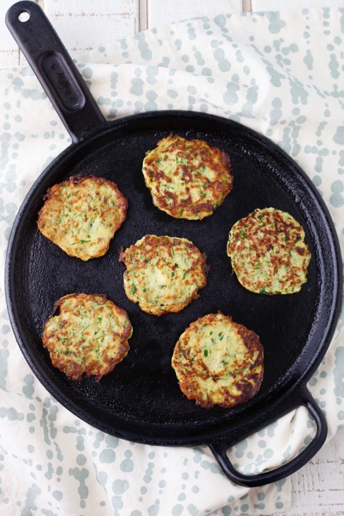 Zucchini Latkes from weelicious.com