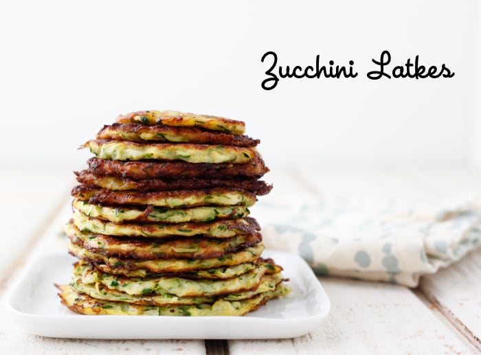 Zucchini Latkes from weelicious.com