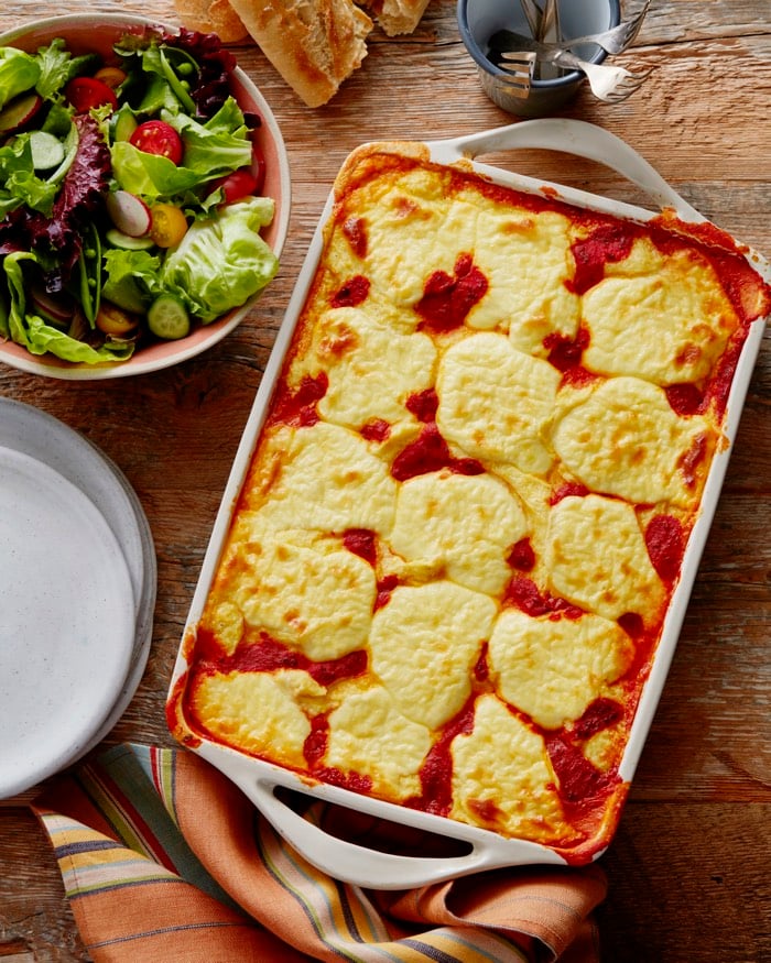 Polenta Lasagna - Weelicious