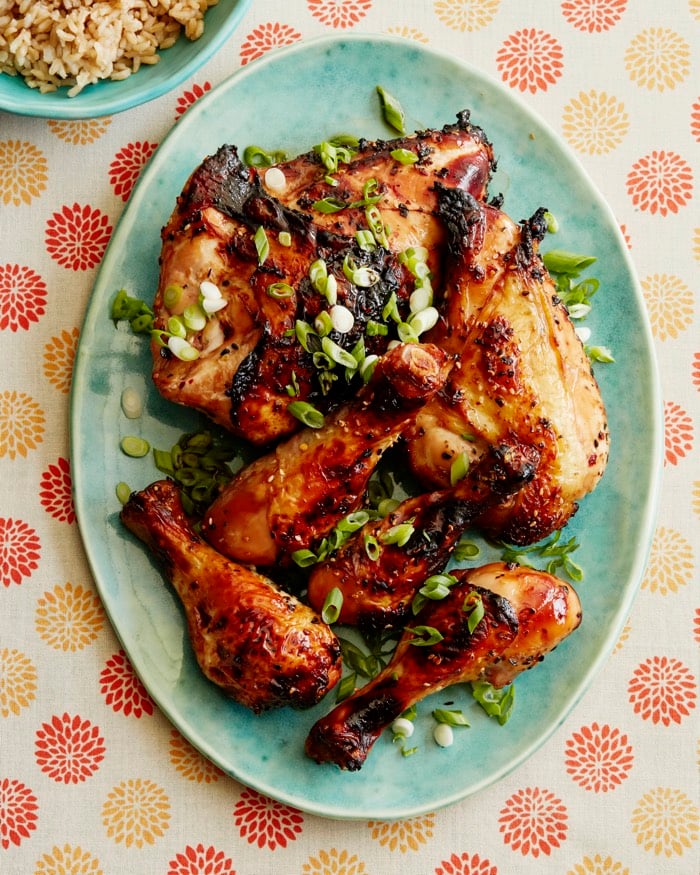 Japanese Sticky Chicken recipe from weelicious.com