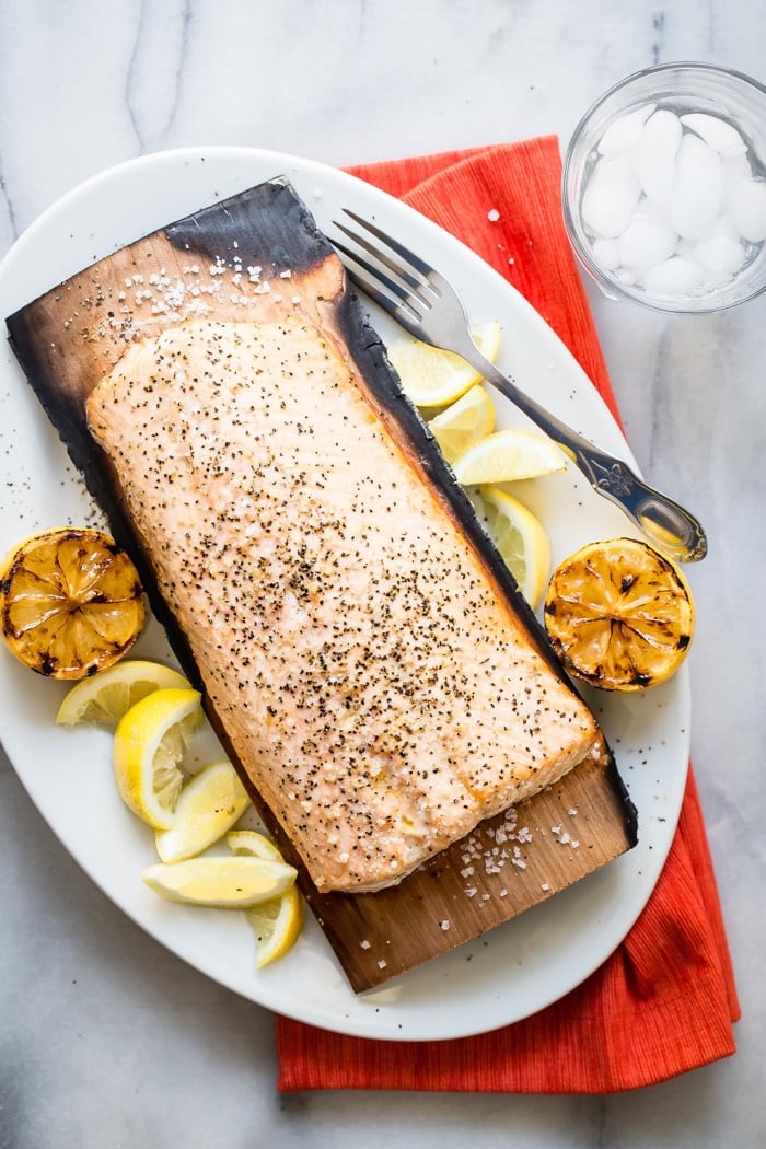 Cedar Plank Salmon from weelicious.com