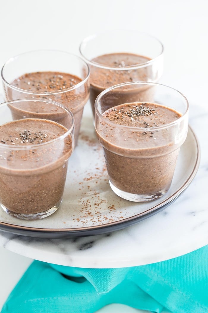 Chocolate Chia Seed Pudding from weelicious.com