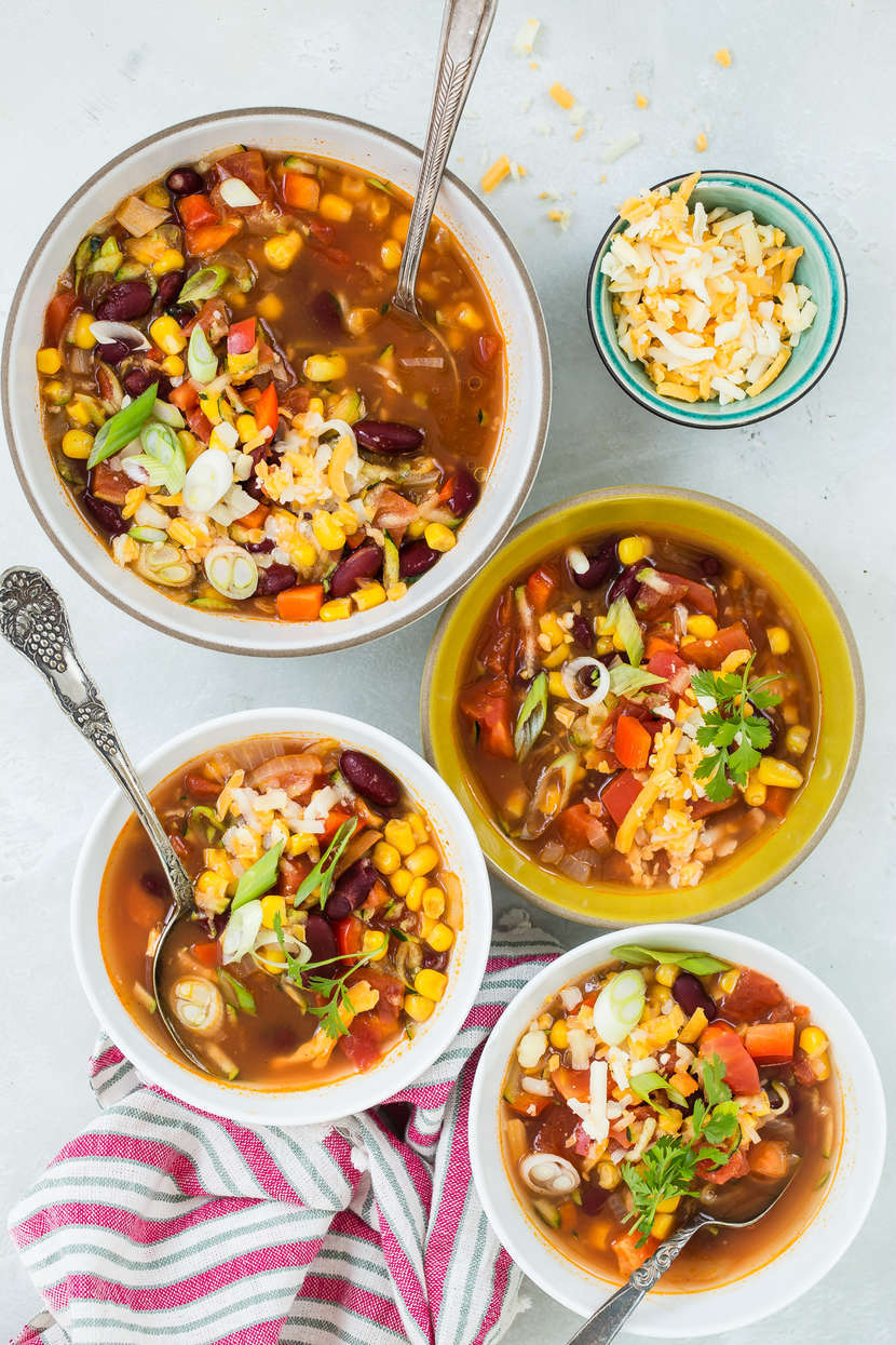 9 Soups to Make and Freeze from weelicious.com