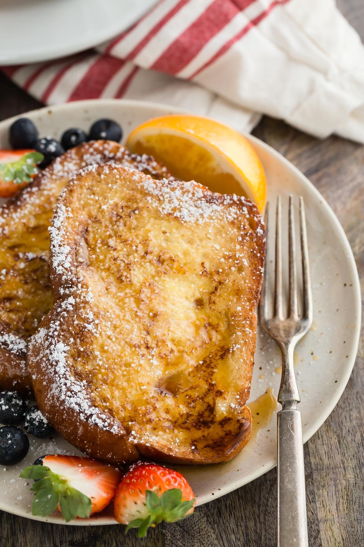 Holiday Challah French Toast from weelicious.com