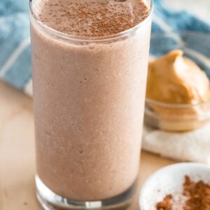 Chocolate Peanut Butter Smoothie from weelicious.com