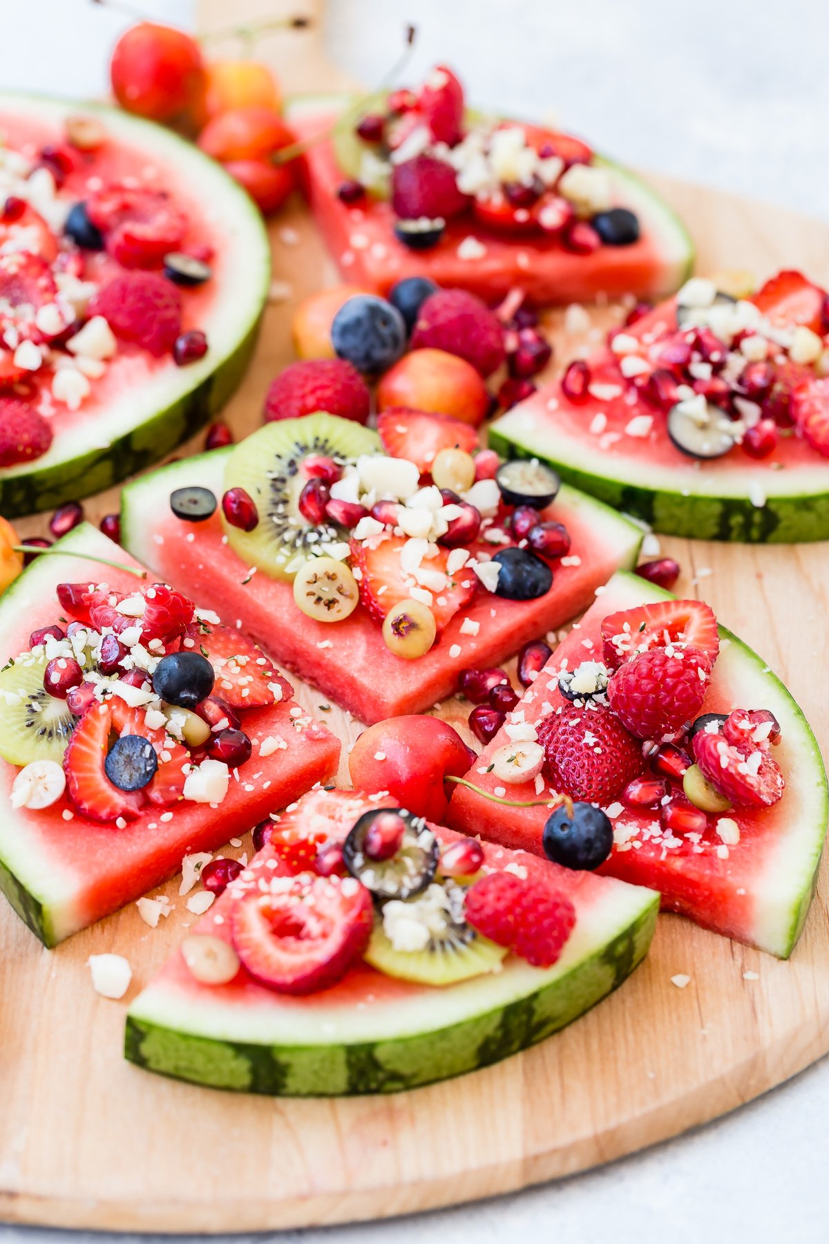 Watermelon Pizza Appetizer - watermelon recipes