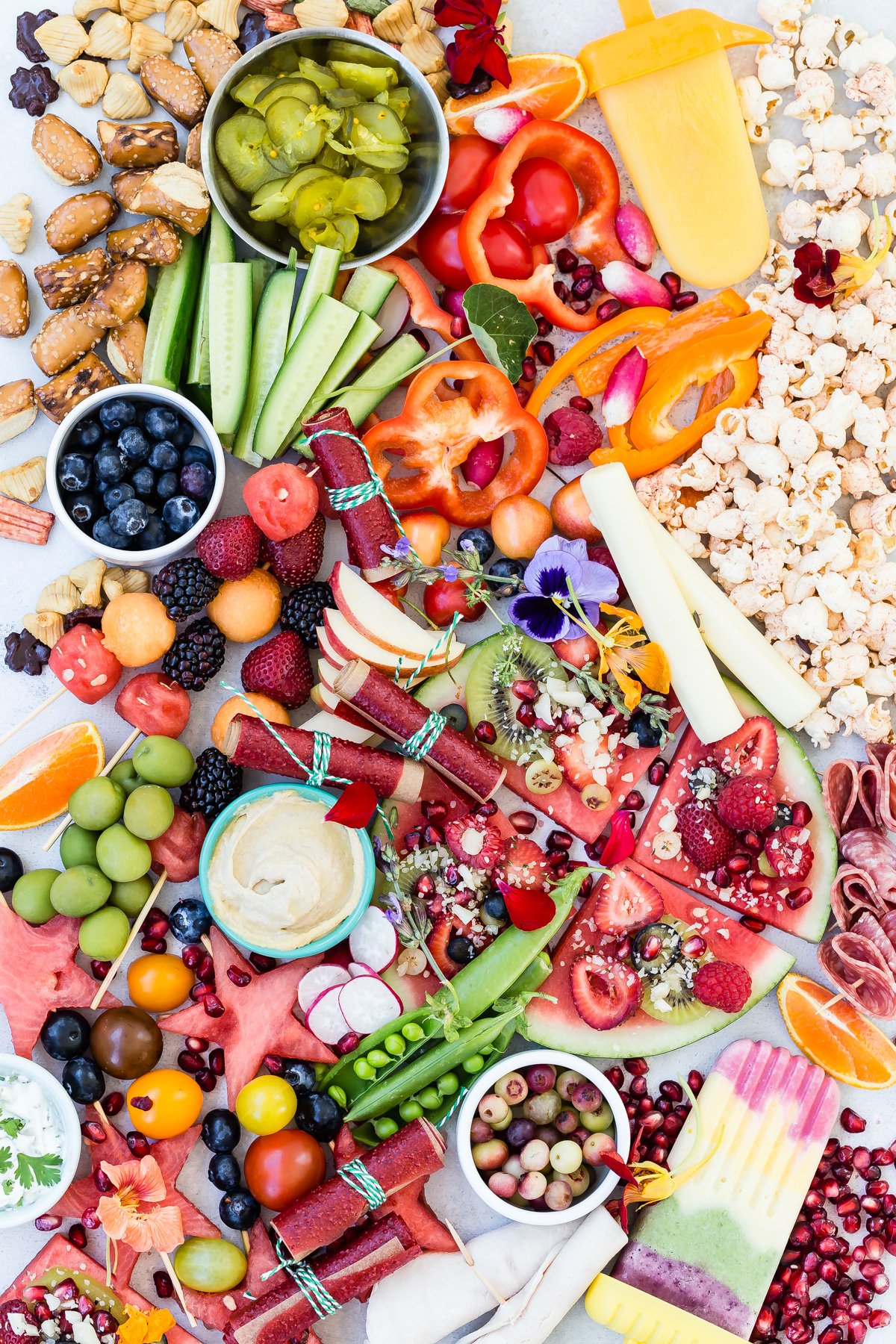 Kid Friendly Summer Snack Platter (gluten free)