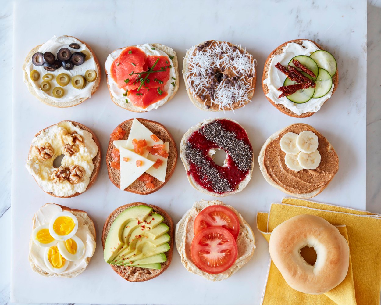 Cream Cheese Toppings For Bagels