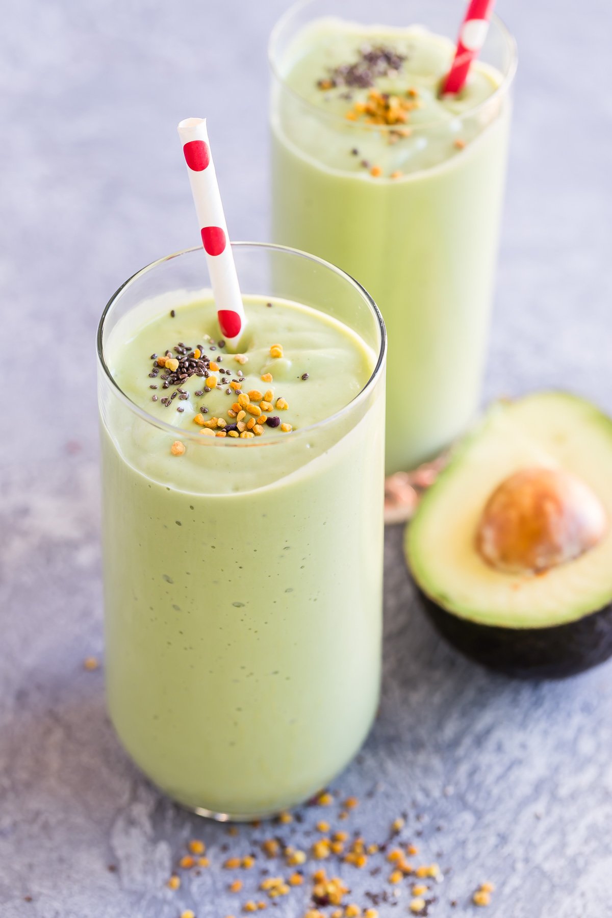 Vanilla Avocado Greens Smoothie - Weelicious