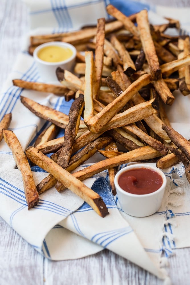 Air Fryer French Fries from Weelicious.com
