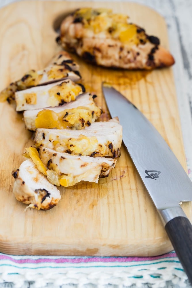 Air Fryer Preserved Lemon Chicken from weelicious.com