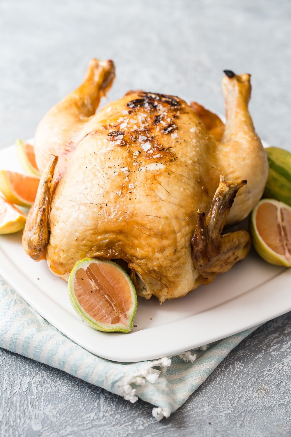 Air Fryer Whole Roasted Chicken - Funny Is Family