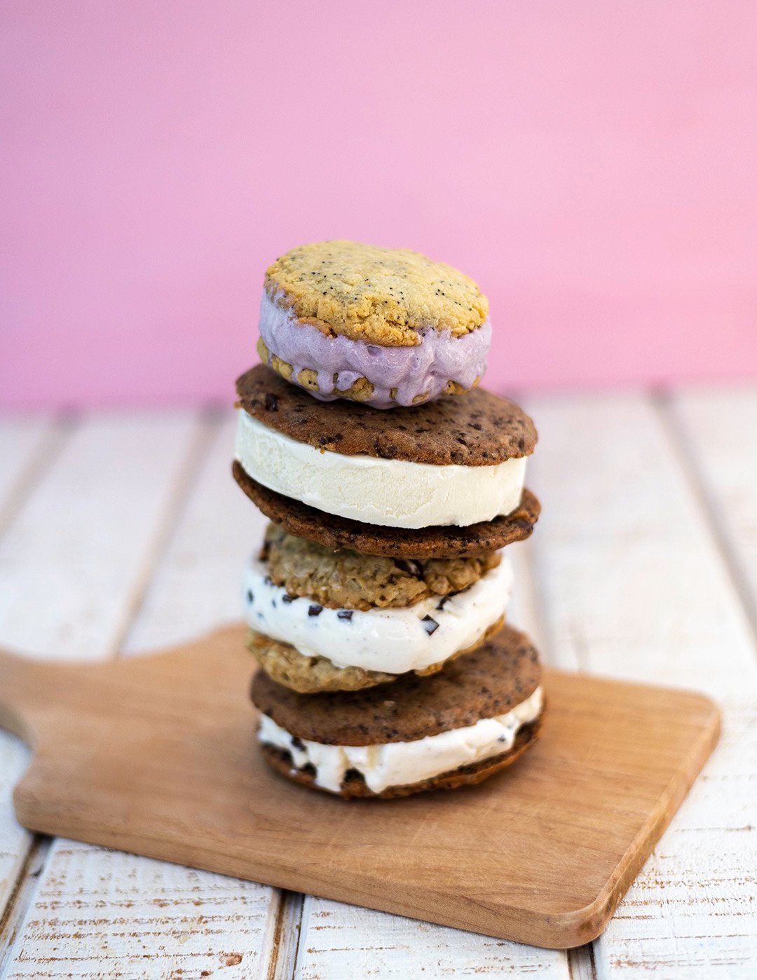 Ice Cream Cookie Sandwiches from Weelicious.com