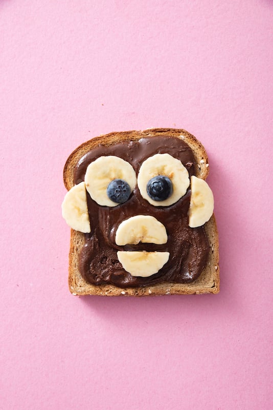 Animal Face Toast from Weelicious.com