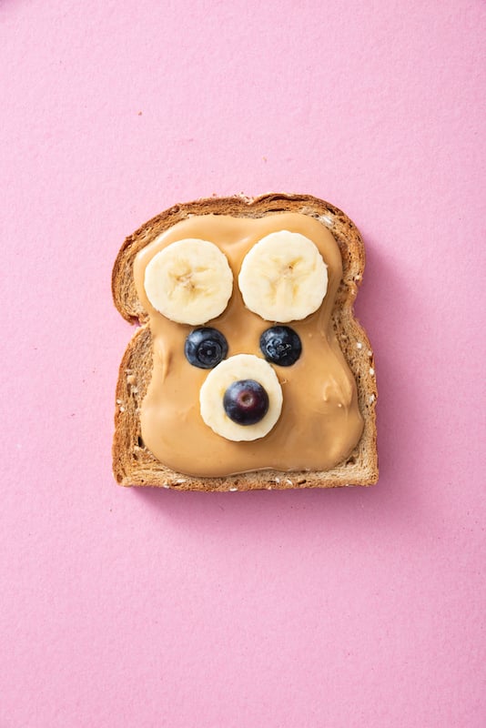 Animal Face Toast from Weelicious.com