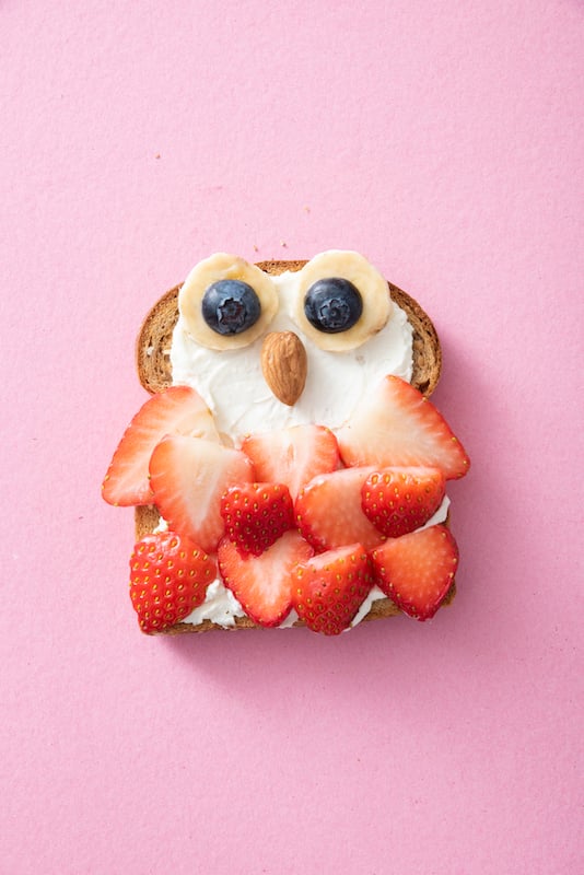 Animal Face Toast from Weelicious.com