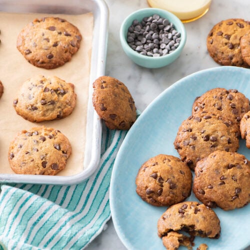 Vegan Miso Chocolate Chip Cookies (Gluten-Free Friendly)