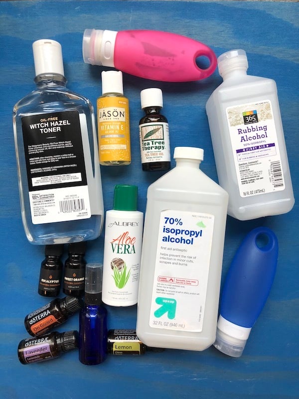 How to make your own hand on sale sanitizer with alcohol