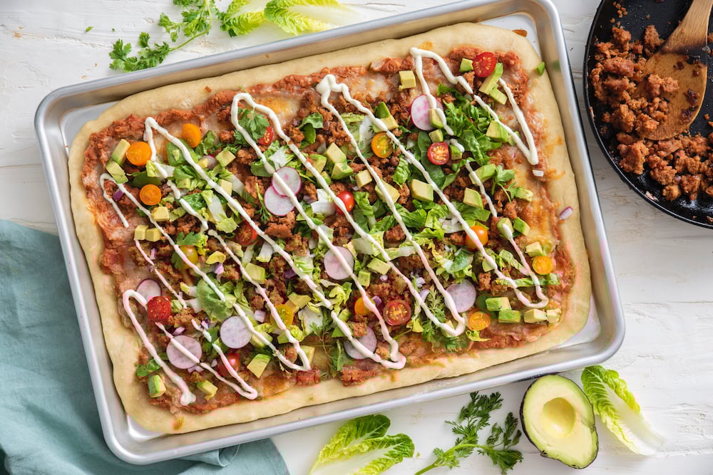 Taco Salad Pizza