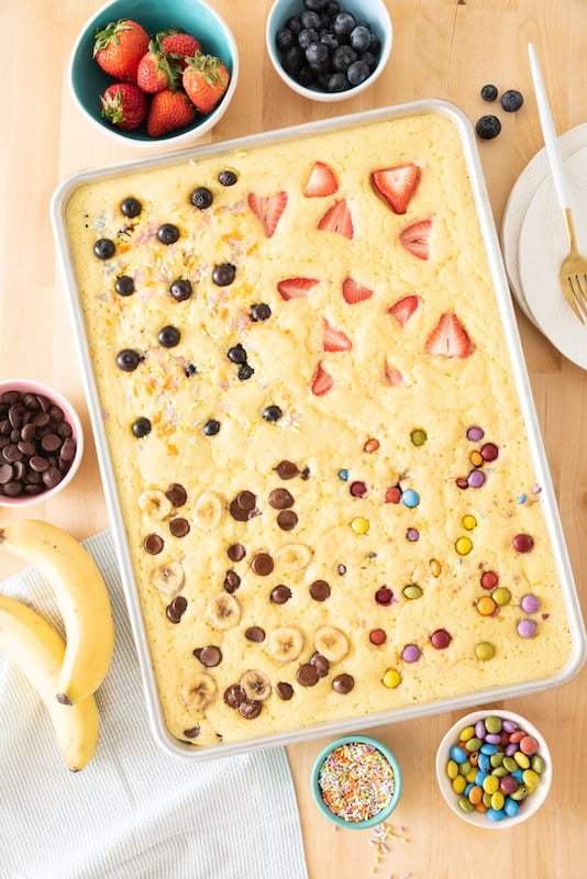 Quick and Easy Breakfasts: Sheet Pan Pancake