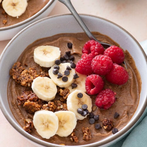 Double Chocolate Smoothie Bowl - Weelicious