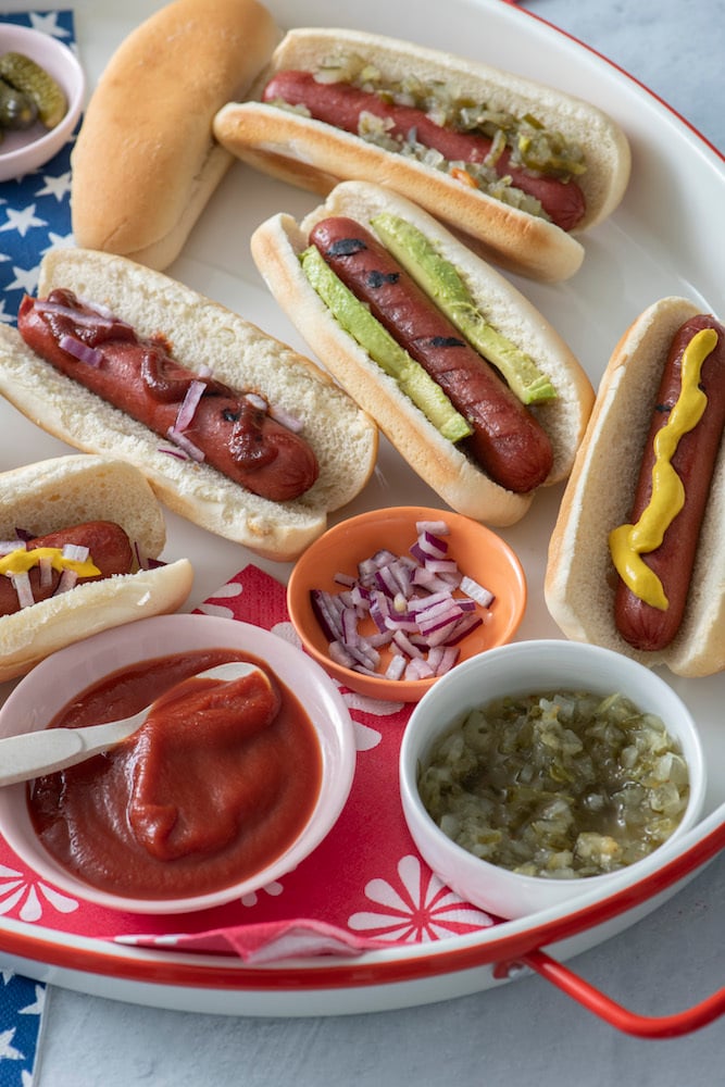 Ultimate DIY Hot Dog Bar - Shared Appetite