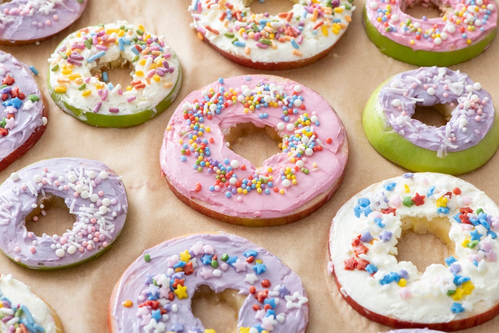 Apple Donuts Weelicious