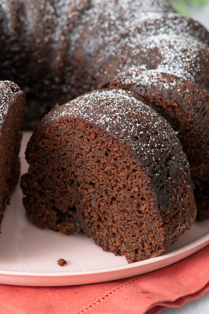 Moist Bourbon Gingerbread Bundt Cake - The G & M Kitchen