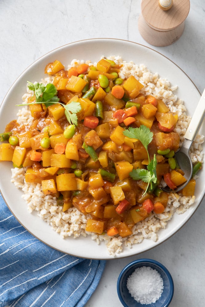 Golden Curry Recipe With Vegetables - Oh My Veggies