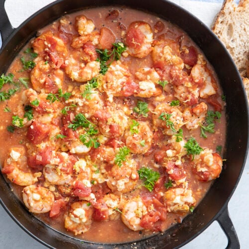 Greek Style Shrimp - Weelicious