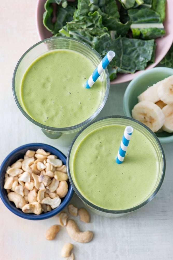 Favorite Toddler Smoothie (with Veggies!) Bid Kids Will Love Too!