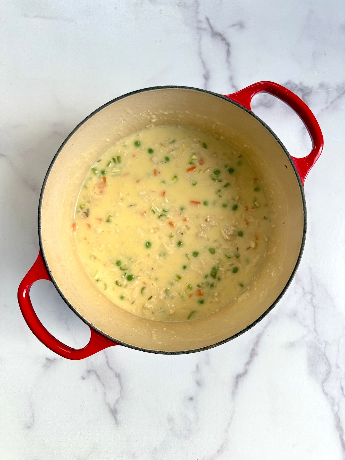Filling for Thanksgiving Turkey Shepherd's Pie.